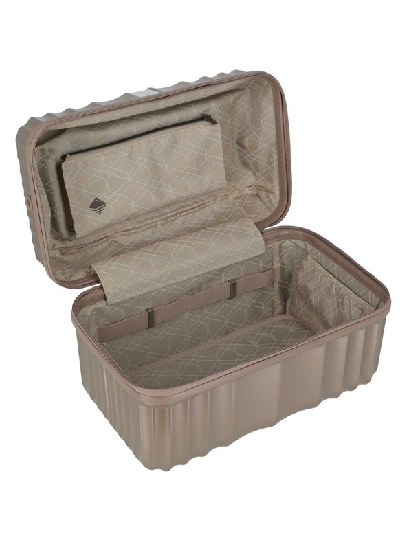 Travelite Kozmetična torba Travelite Paros Beauty Case Cappuccino