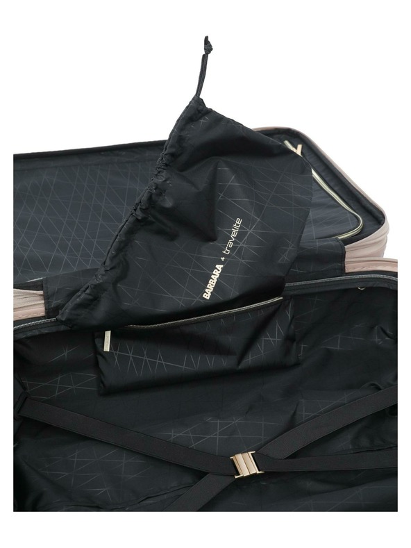 Travelite Potovalni kovček Travelite BARBARA Novelty S Satin Nude