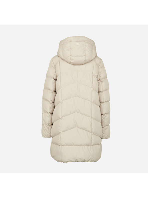 Geox Béžasta ženska prešita jakna Geox Anylla