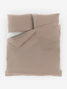 Kvalitex Francoska muslinjasta posteljnina 240x200, 70x90cm bež Kvalitex