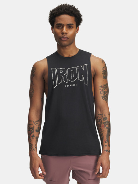 Under Armour Moška tank top majica Under Armour Pjt Rck Tank-BLK