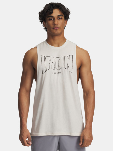 Under Armour Moška tank top majica Under Armour Pjt Rck Tank-BRN