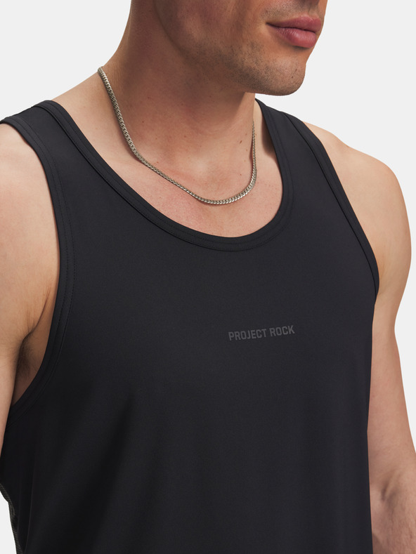 Under Armour Moška majica brez rokavov Under Armour Pjt Rck Iso Chill Tank-BLK