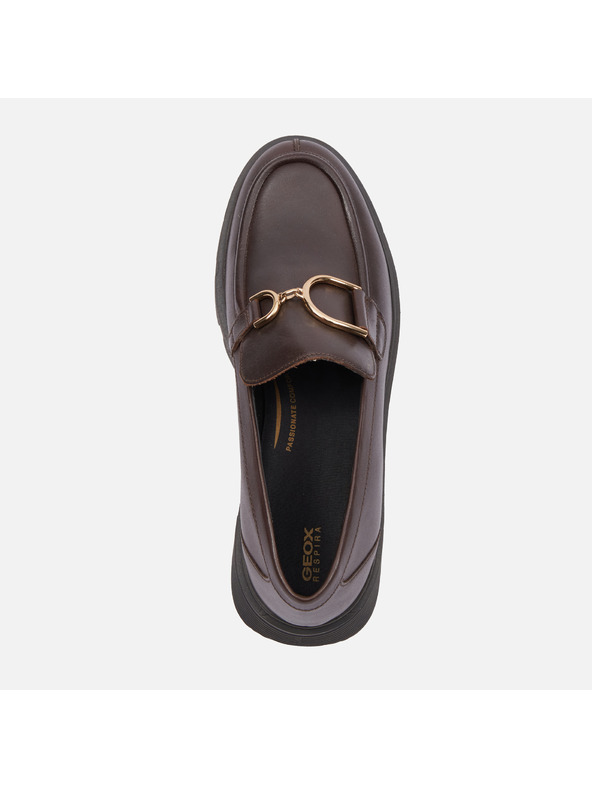 Geox Rjavi ženski mokasini Geox Vilde