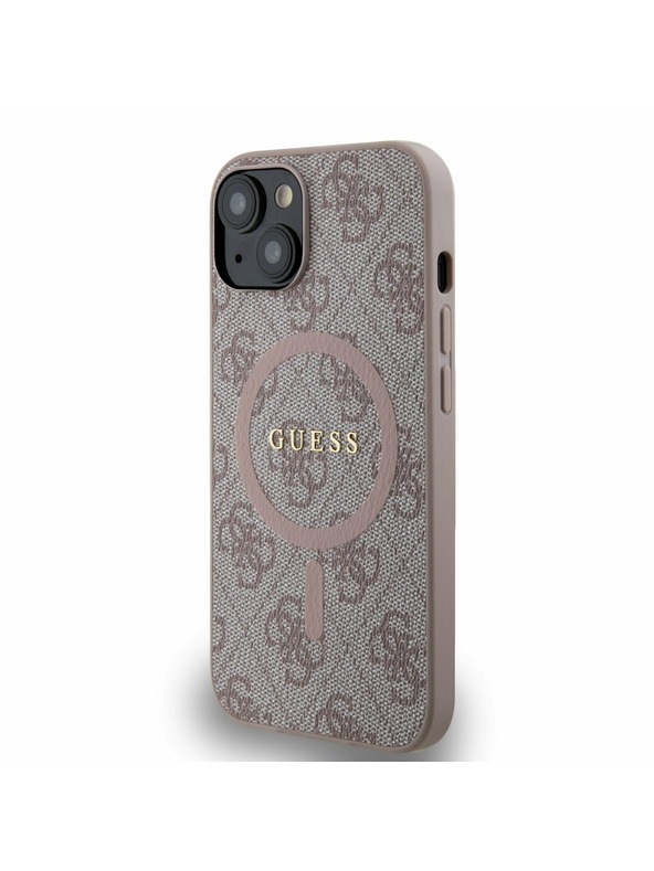 Guess Guess 4G Zadnji Ovitek za iPhone 14 Pink