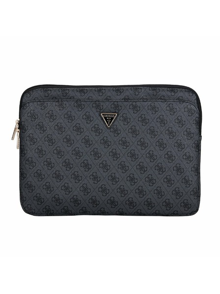 Guess Guess PU 4G Triangle Logo Ovitek za prenosnik 14" Črn