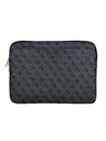 Guess Guess PU 4G Triangle Logo Ovitek za prenosnik 14" Črn