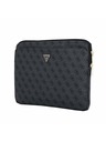 Guess Guess PU 4G Triangle Logo Ovitek za prenosnik 14" Črn