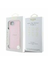Guess Guess PU Grained Classic Logo MagSafe Zadnji pokrov za iPhone 16e Pink