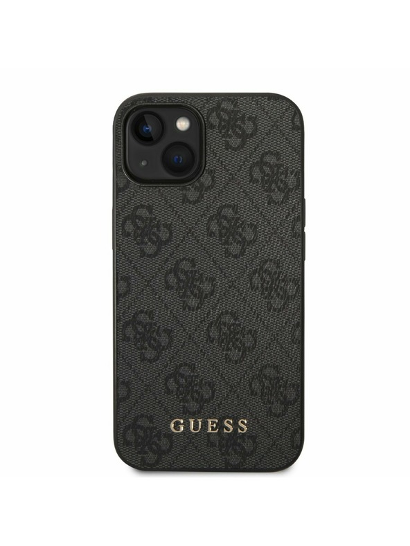 Guess Guess 4G Zadnji ovitek za iPhone 14 Rjav