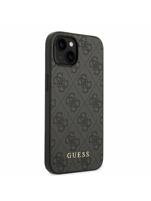 Guess Guess 4G Zadnji ovitek za iPhone 14 Rjav