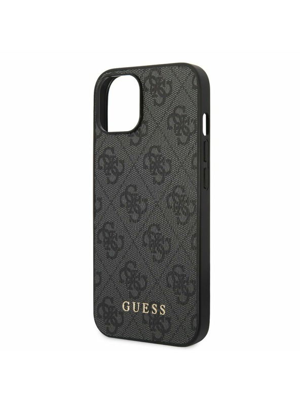 Guess Guess 4G Zadnji ovitek za iPhone 14 Rjav