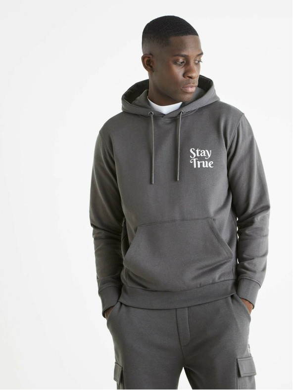 Celio Siva moška jopa s kapuco Celio