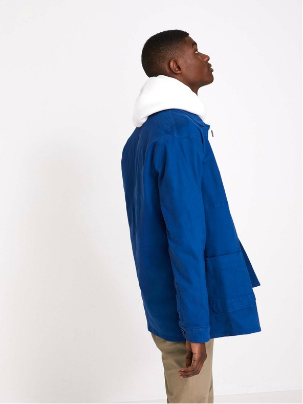 Celio Modra moška lahka jakna z žepi Celio Muse