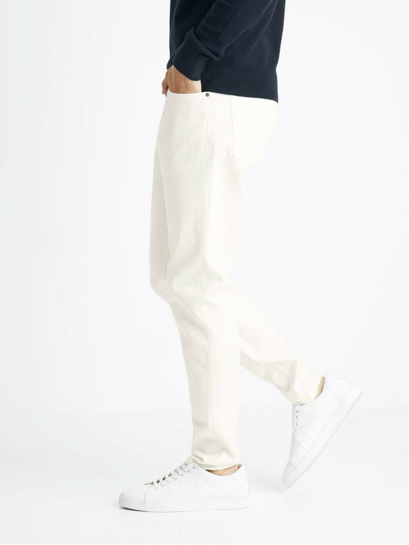 Celio Kremaste moške kavbojke ozkega kroja Celio Coslim4