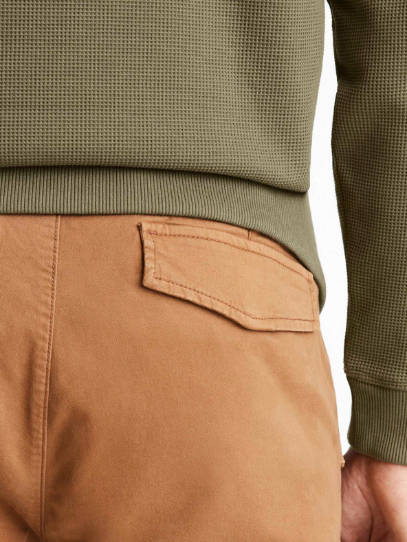 Celio Rjave moške hlače z žepi Celio Cobattle1