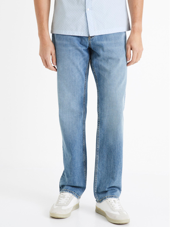 Celio Svetlomodre moške kavbojke Celio C5 Jeans Doreg5