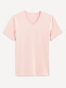 Celio Roza moška osnovna majica Celio Neuniv