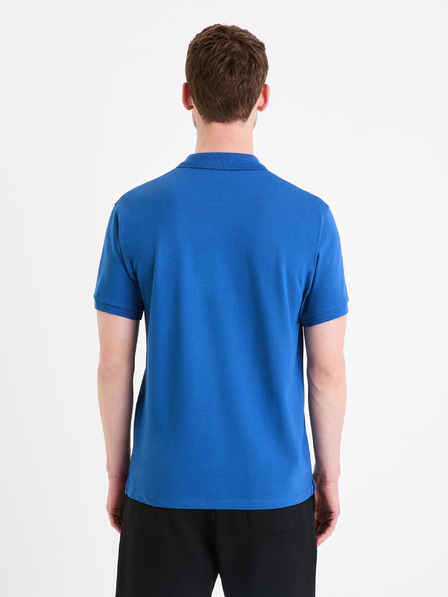 Celio Modra moška polo majica Celio Teone