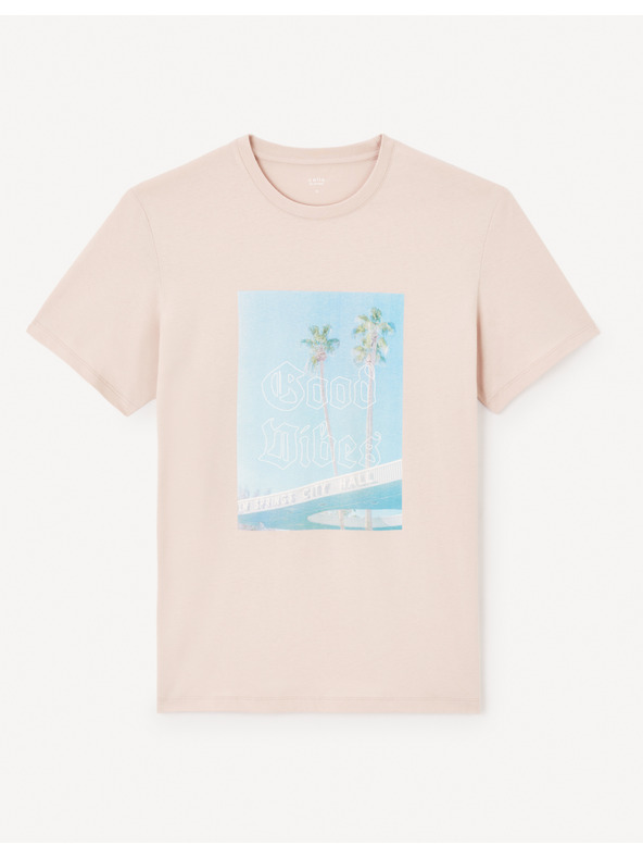 Celio Roza moška majica Celio Jevibe