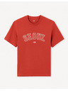 Celio Rdeča moška majica Celio Jeoverdu
