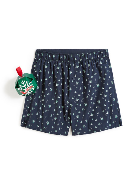 Celio Darilni paket kratke hlače s snežinkami Celio