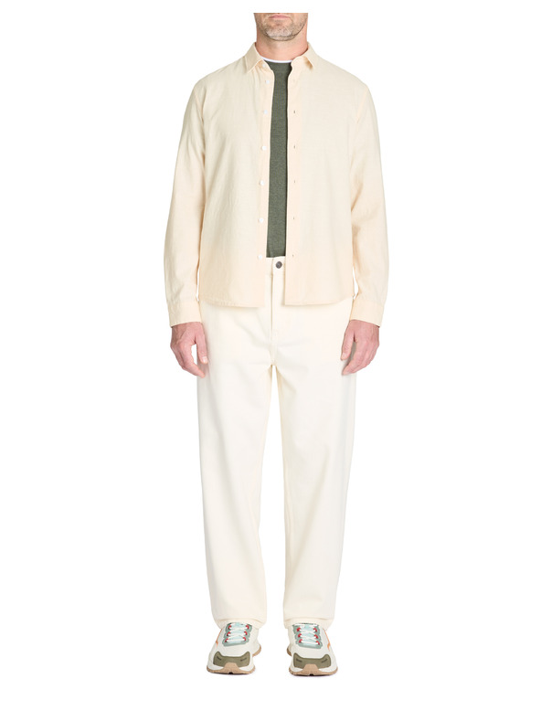 Celio Bež moška srajca Celio Lachambray