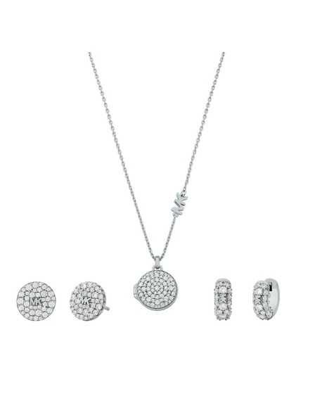 Michael Kors Michael Kors komplet srebrn MKC1700SET