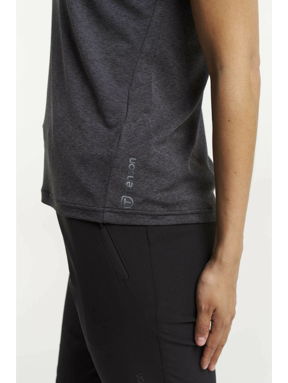 Tenson Ženske majice TENSON TXlite Tee W svetlo črne