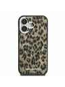 Karl Lagerfeld Karl Lagerfeld IML Leopard MagSafe Zadnji Pokrov za iPhone 16 Rjava