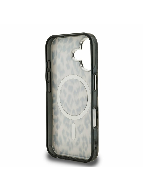 Karl Lagerfeld Karl Lagerfeld IML Leopard MagSafe Zadnji Pokrov za iPhone 16 Rjava