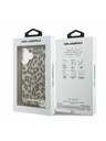 Karl Lagerfeld Karl Lagerfeld IML Leopard MagSafe Zadnji Pokrov za iPhone 16 Rjava