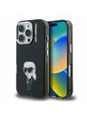 Karl Lagerfeld Karl Lagerfeld IML Aquarelle Karl Zadnji Pokrov za iPhone 16 Pro Črna