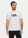 Karl Lagerfeld Moška bela majica 551235 Karl Lagerfeld