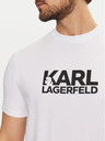 Karl Lagerfeld Moška bela majica 551235 Karl Lagerfeld