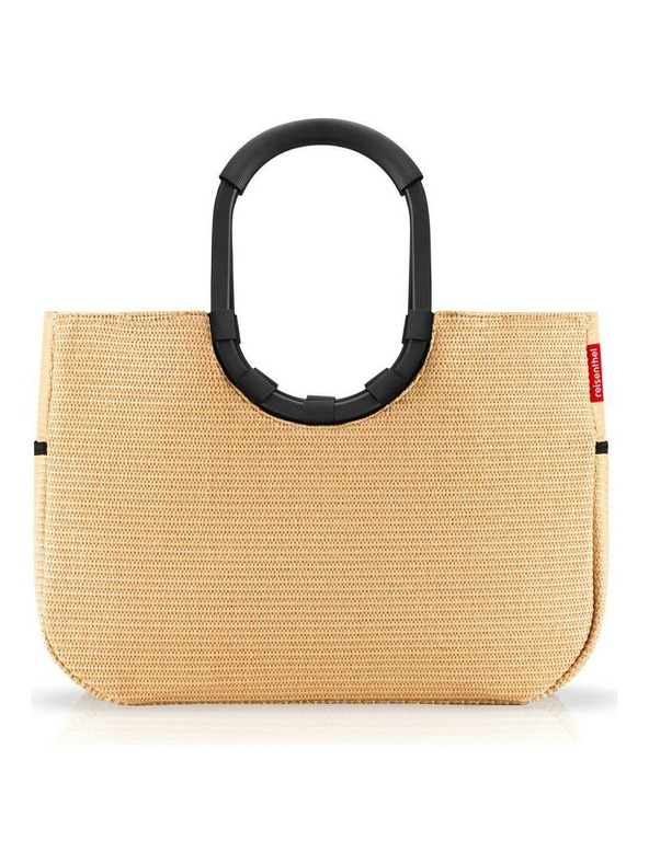 Reisenthel Torba Reisenthel Loopshopper L Frame Raffia black