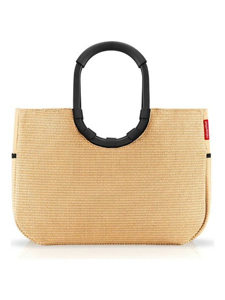 Reisenthel Torba Reisenthel Loopshopper L Frame Raffia black