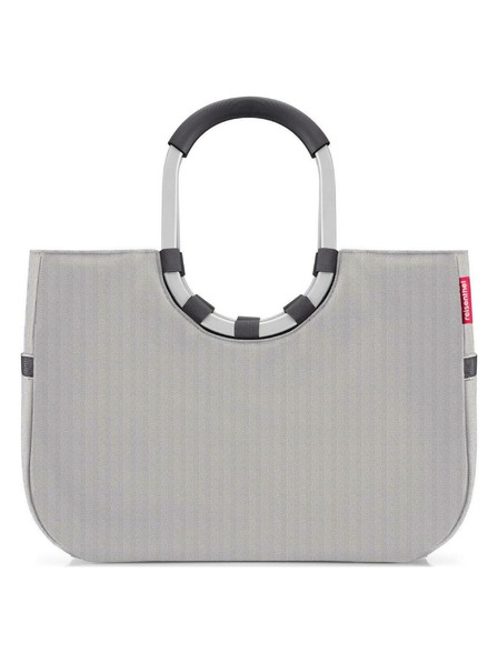 Reisenthel Torba Reisenthel Loopshopper L Herringbone Grey