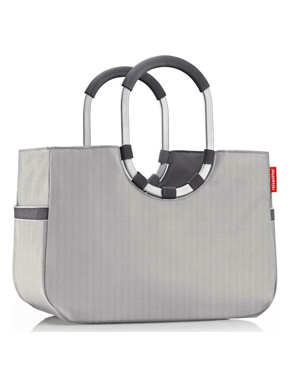 Reisenthel Torba Reisenthel Loopshopper L Herringbone Grey