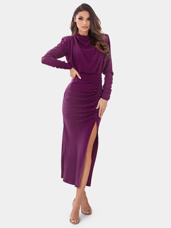 Edoti Maxi obleka DIVA - vijolična