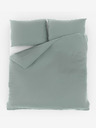 Kvalitex Francoska muslinjasta posteljnina 240x220, 70x90cm svetlo zelena Kvalitex