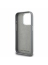Karl Lagerfeld Karl Lagerfeld Grained PU K&CH Heads Zadnji ovitek za iPhone 15 Pro Grey
