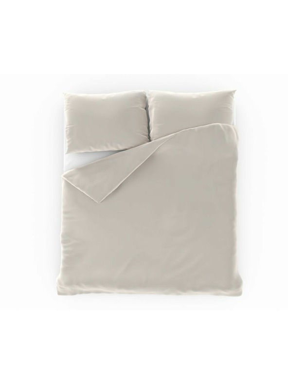 Kvalitex Svileni posteljninski komplet Luxury Collection 140x200, 70x90cm bel Kvalitex