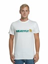 Meatfly Meatfly moška majica Logex White | Bela | Velikost S | 100% bombaž