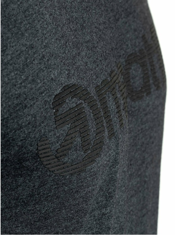 Meatfly Meatfly moško majica Striped Logo Charcoal Heather | Siva | Velikost