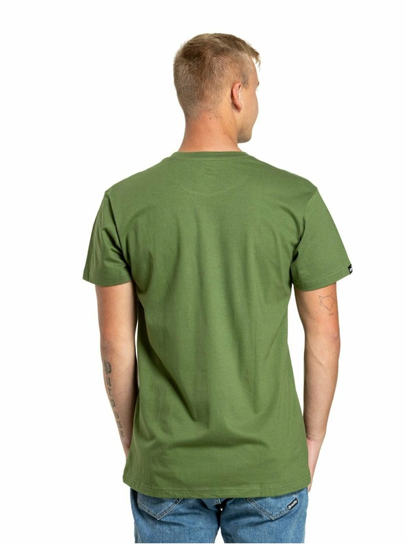 Meatfly Meatfly komplet moških majic MF Logo Multipack Charcoal Heather/Olive/Navy Heather | Siva