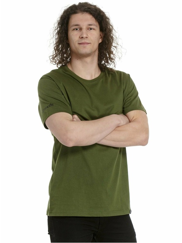 Meatfly Meatfly paket moških majic Basic Multipack Charcoal Heather/Olive/Navy Heather | Siva | Velikost