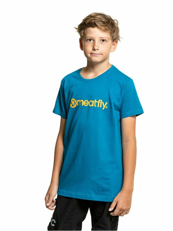 Meatfly Meatfly otroška majica Bart Funky Blue | Modra | Velikost 146 | 100% bombaž