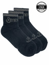 Meatfly Meatfly Socks Middle Triple Pack Black | Black | Size