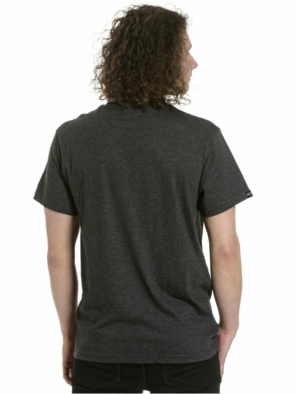 Meatfly Meatfly moška majica MF Logo Charcoal Heather | Siva | Velikost